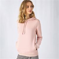FELPA IN COTONE ORGANICO CON CAPPUCCIO